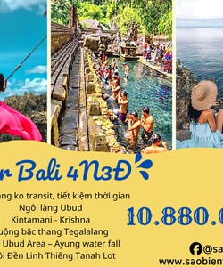 Tour Bali 4N3Đ