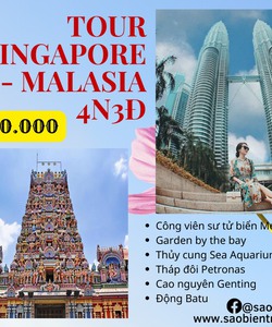Tour Singapore Malaysia 4N3Đ