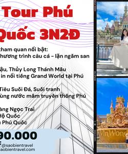 Tour Du Lịch Đảo Ngọc Phú Quốc 3 ngày 2 đêm