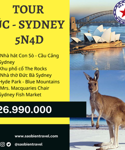 Tour Úc Sydney 5N4Đ