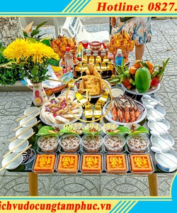 Mâm cúng căn 3 tuổi