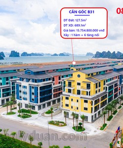 Bán căn góc Singapore Shoptel Sonansea Vân Đồn với 1,57 tỷ đã sở hữu ngay