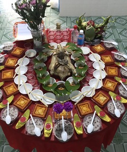 Mâm cúng căn 12 tuổi