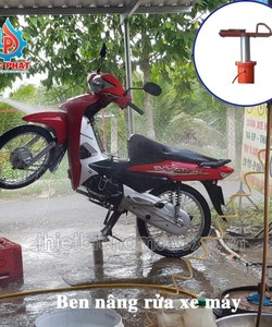 Tìm hiểu về cầu nâng rửa xe máy