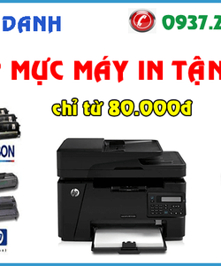 Nạp mực máy in, bơm mực máy in giá rẻ TPHCM