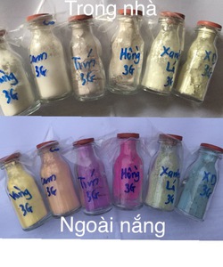 Sơn dạ quang biến đổi màu và phát sáng trong đêm