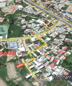 Bán lô đất Vĩnh Thạnh, Nha Trang cách đường 23/10 250m giá rẻ Lh 0362382209