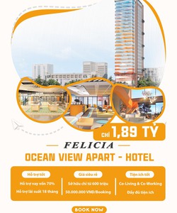 Felicia Căn hộ du lịch mặt tiền biển Mỹ Khê bật nhất tại Đà Nẵng 0903514404, Long
