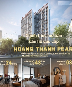 Cần bán gấp căn hộ chung cư cao cấp tại Hồ Tùng Mậu