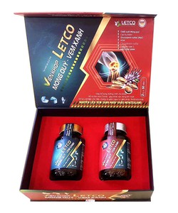 Thuốc bổ khớp Viên Khớp Letco Vẹm Xanh Móng Quỷ