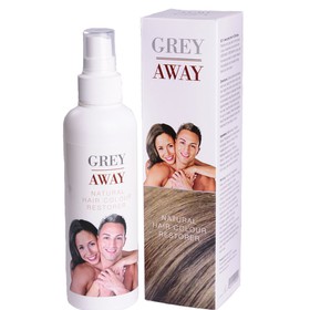 Chai xịt trị tóc bạc Grey Away khôi phục màu tóc đen tự nhiên, hiệu quả 100% mua sắm online 
