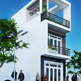 Thiết kế nhà ống đẹp GIÁ RẺ mua sắm online 