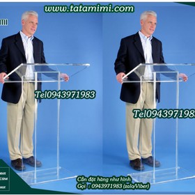  Bục phát biểu được cắt uốn theo thiết kế mua sắm online 