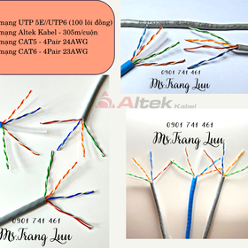 Cáp mạng utp Altek Kabel mua sắm online 