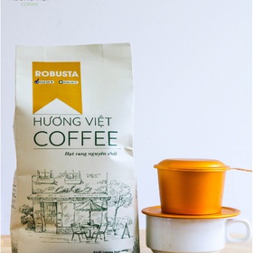Cà phê Robusta rang mộc nguyên chất mua sắm online 