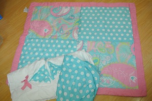 Bộ quây cũi kèm ga đệm hàng My Baby Sam