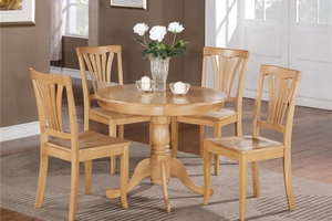 Bàn ghế ăn gỗ sồi nga, tẩm sấy