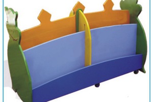 giá sách thư viện 2 mặt