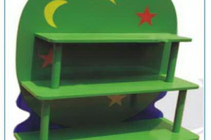 Giá đồ chơi qủa táo xanh