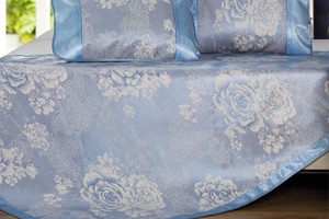 chiếu VISCOSE xanh Shikada Nhật Bản 160x200 180x200