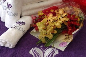 Khăn trải giường dành cho spa