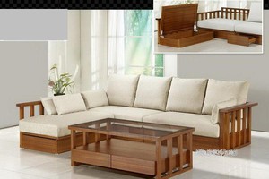 sofa gỗ góc | sofa gỗ hiện đại | sofa gỗ phòng khách