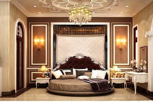Giường ngủ đẹp, giường tròn cao cấp, bộ giường ngủ đẹp