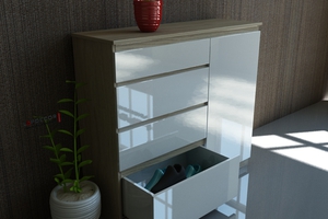 TỦ GIÀY Lapdecor GE08