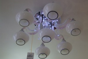 Đèn chùm hiện đại bóng tròn khoét lỗ