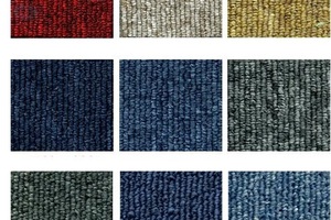 * Thảm gạch 1 màu 