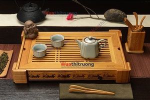 Khay trà tre cao cấp 5042KT