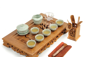 Khay trà tre cao cấp 594KT