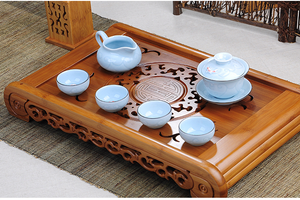 Khay trà tre Khổng Minh