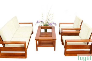 Salon gỗ phòng khách