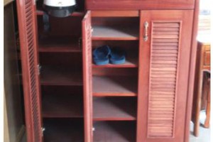 Tủ giầy gỗ xoan đào