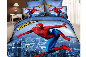 bộ Chăn, Ga, Gối NGƯỜI NHỆN SPIDERMAN dành cho bé trai