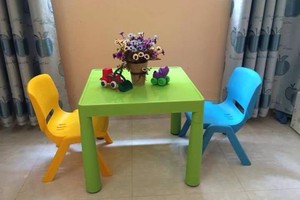 Bộ bàn ghế mẫu giáo: 1 bàn, 2 ghế (bán buôn, lẻ)