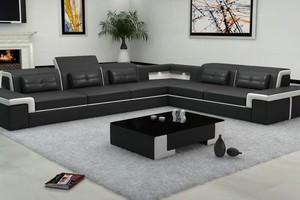 Ghế sofa màu đen sang trọng LG.2020