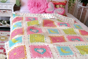 Chăn mềm chần bông Hàn Quốc cho bé yêu - CB24