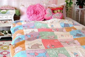 Chăn mền chần bông Hàn Quốc cho bé yêu - CB31