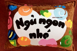 Gối hand made dành tặng người thân