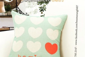 Gối đôi xinh xắn cho các cặp vợ chồng