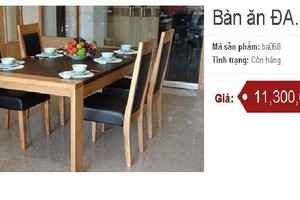 Bàn ăn ĐA.BA068