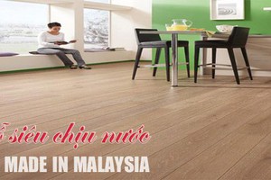 Chuyên cung cấp sàn gỗ Malaysia siêu bền