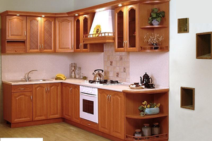 Kệ Bếp Gỗ Tự Nhiên 