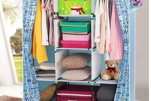 Tủ Vải quần áo họa tiết hàn quốc