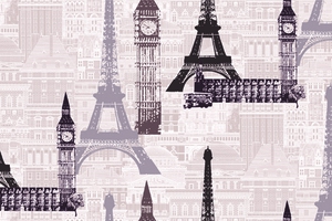 Giấy Dán Tường Thành Phố