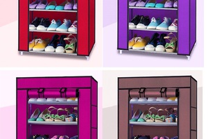 Tủ vải để giầy dép 6 tầng