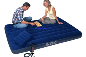 Nệm hơi Đôi Intex 66768 tặng kèm bơm