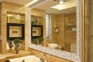   Gương kính phòng tắm, gương soi phòng vệ sinh